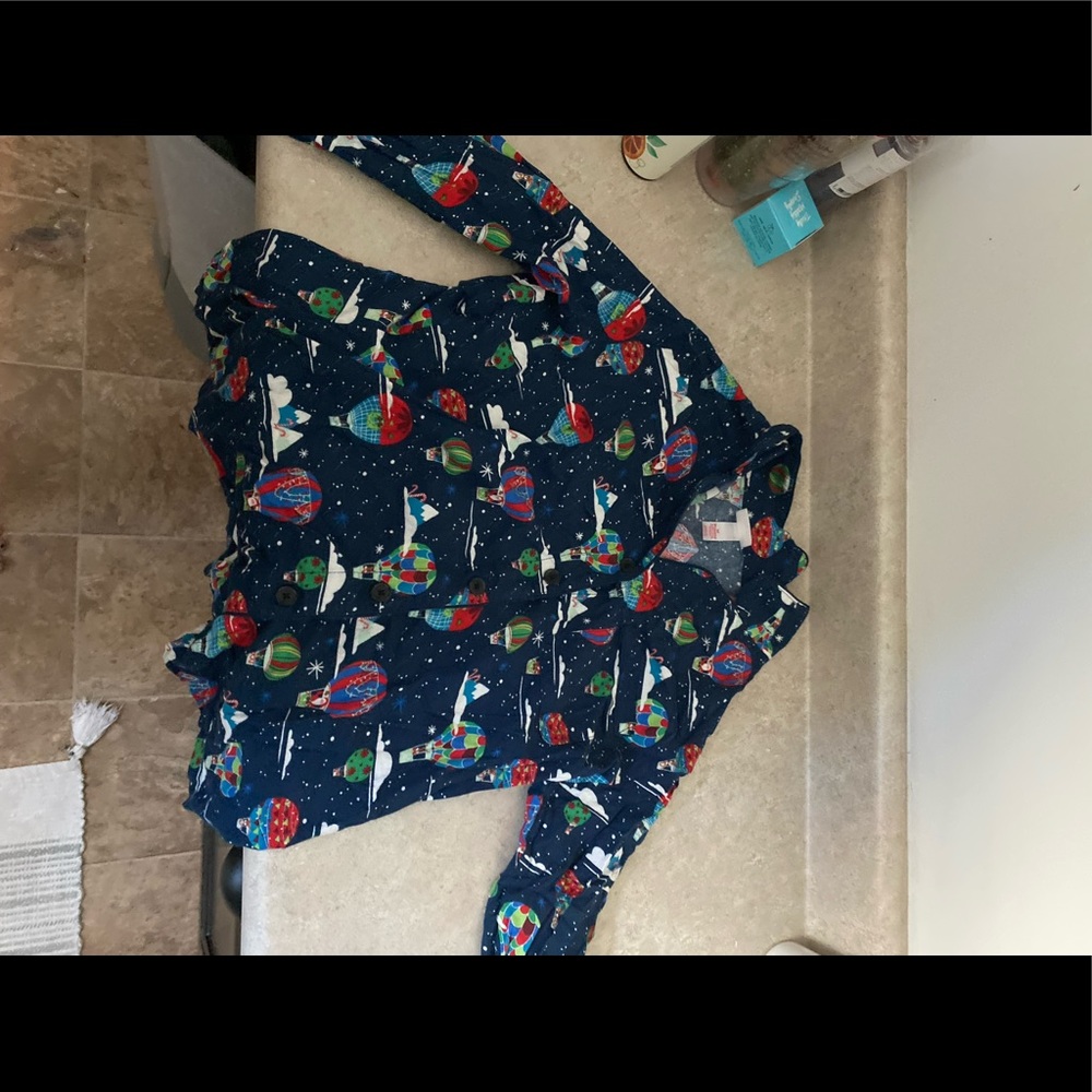 Womens christmas pajama set
